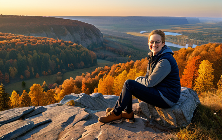 **
"Golden hour at Sunset Point in Veluwezoom National Park, autumn colors, overlooking the landscape, perfect anatomy, correct proportions, natural pose, professional photography, high quality, safe for work, appropriate content, fully clothed, modest, family-friendly."
**